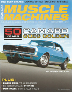 HEMMINGS MUSCLE MACHINES 2017 FEB - CAMARO Spcl, GT390, SUPER B, AMC